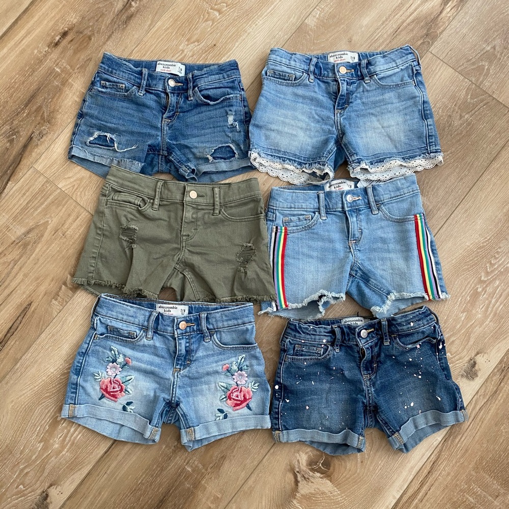 Girls Abercrombie Shorts Bundle